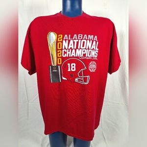 Alabama 2020 National  Champions  Mens Blue 84 Tshirt